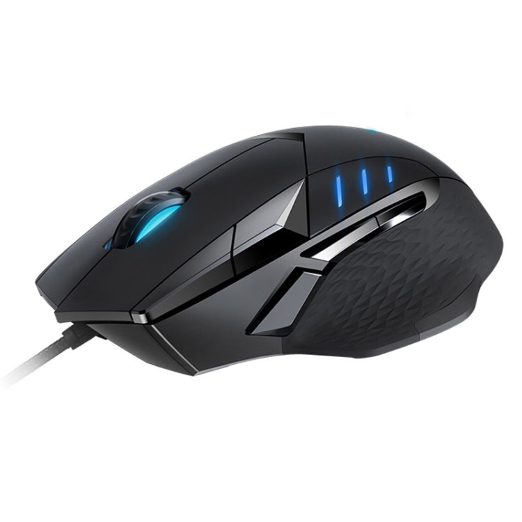 Rapoo VT300 6200 DPI 10 Programmable Buttons RGB Lighting System Gaming Wired Mouse(Black) - Wired Mice by Rapoo | Online Shopping UK | buy2fix