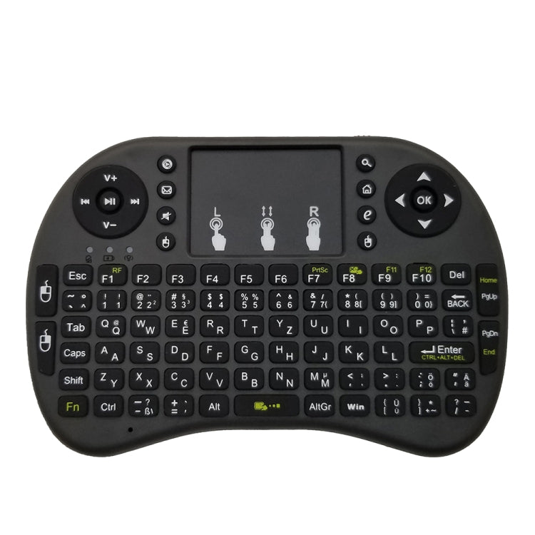 Support Language: German i8 Air Mouse Wireless Keyboard with Touchpad for Android TV Box & Smart TV & PC Tablet & Xbox360 & PS3 & HTPC/IPTV - MINI PC Accessories & Gadgets by buy2fix | Online Shopping UK | buy2fix