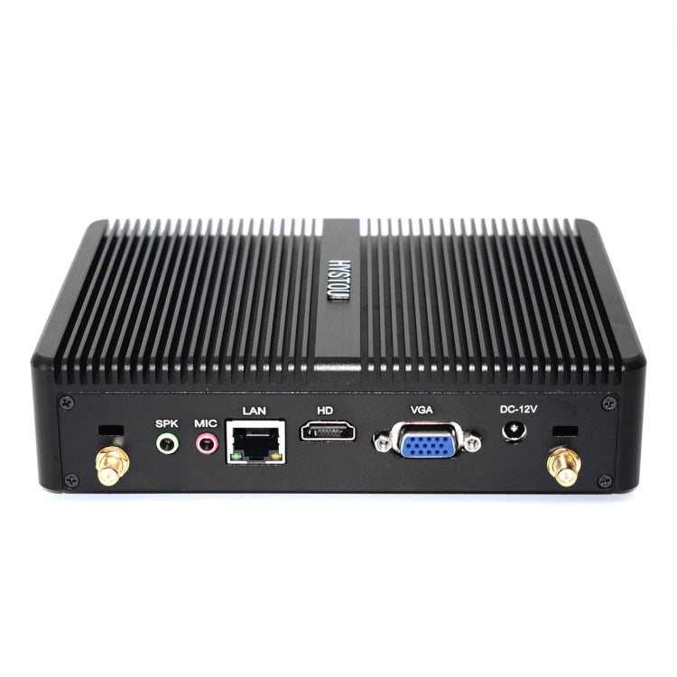 HYSTOU H2 Windows / Linux System Mini PC, Intel Core I5-7267U Dual Core Four Threads up to 3.50GHz, Support mSATA 3.0, 8GB RAM DDR3 + 256GB SSD 500GB HDD (Black) - Windows Mini PCs by HYSTOU | Online Shopping UK | buy2fix