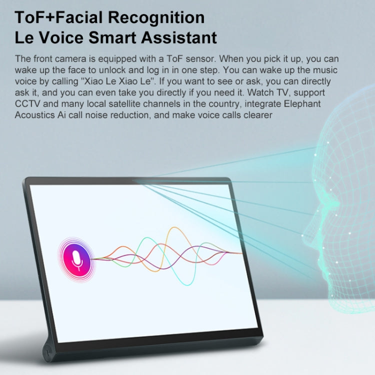 Lenovo YOGA Pad Pro 13 inch YT-K606F, 8GB+256GB, Face Identification, ZUI 12.5 (Android 11) Qualcomm Snapdragon 870 Octa-core, Support Wi-Fi 6 & HDIM, US Plug (Black) - Lenovo by Lenovo | Online Shopping UK | buy2fix