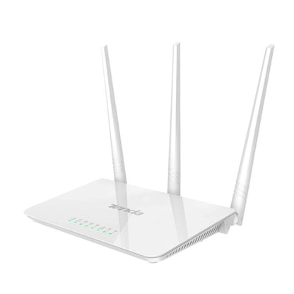 Tenda F3 Wireless 2.4GHz 300Mbps WiFi Router with 3*5dBi External Antennas(White) - Wireless Routers by Tenda | Online Shopping UK | buy2fix