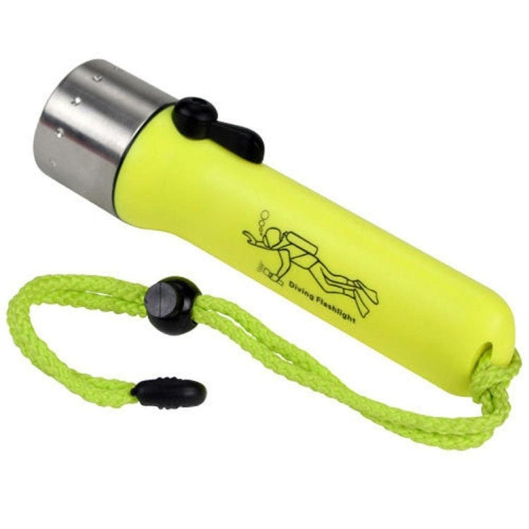 YWXLight Waterproof Underwater Diving LED Flashlight Adjustable Torch Diving Work Fishing Hunting Lamp - LED Light by YWXLight | Online Shopping UK | buy2fix