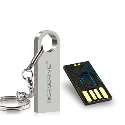 MicroDrive 32GB USB 2.0 Metal Waterproof High Speed U Disk(Pink) - USB Flash Drives by MicroDrive | Online Shopping UK | buy2fix