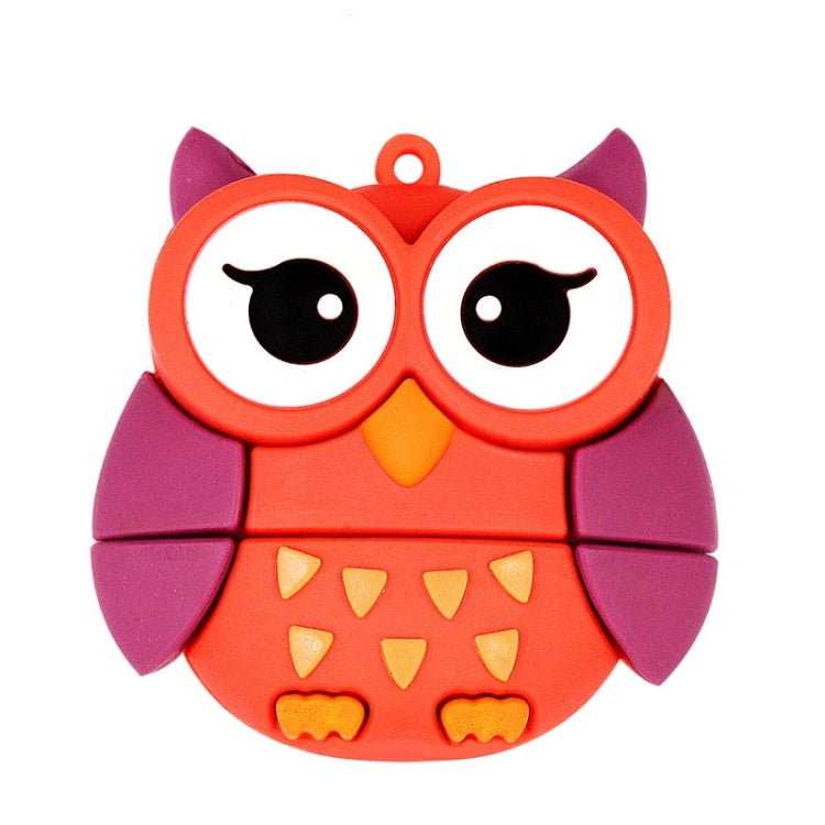 MicroDrive 64GB USB 2.0 Creative Cute Owl U Disk - USB Flash Drives by MicroDrive | Online Shopping UK | buy2fix