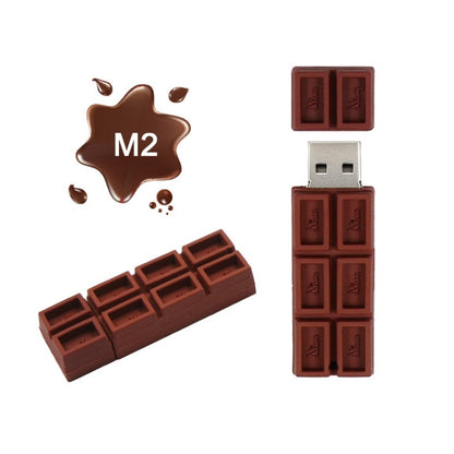 MicroDrive 8GB USB 2.0 Creative Chocolate U Disk - USB Flash Drives by MicroDrive | Online Shopping UK | buy2fix