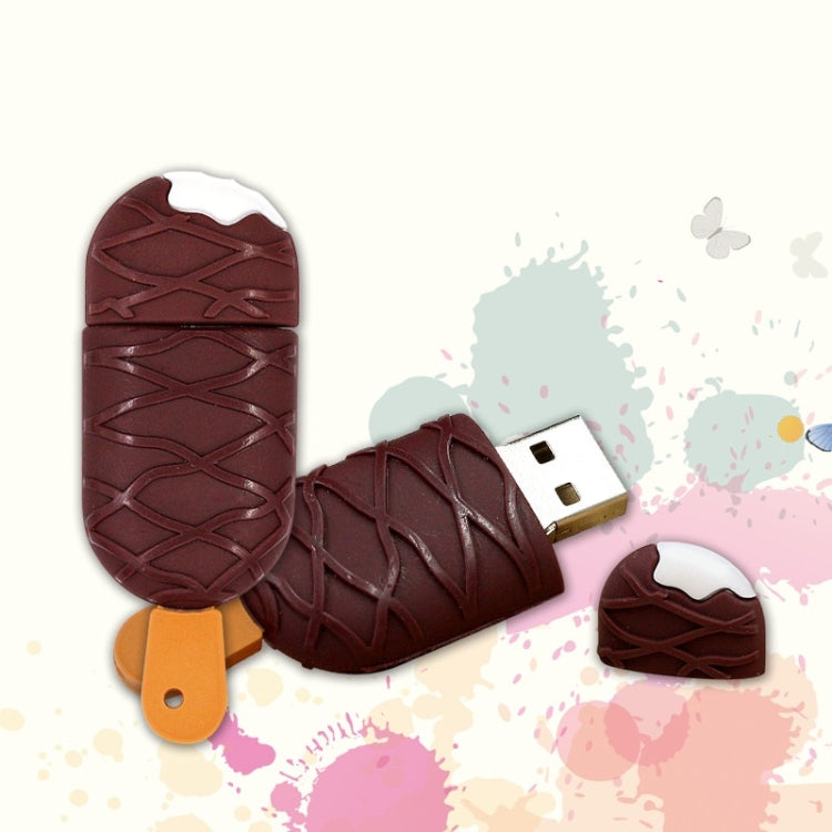 MicroDrive M4 8GB USB 2.0 Creative Ice Cream U Disk - USB Flash Drives by MicroDrive | Online Shopping UK | buy2fix